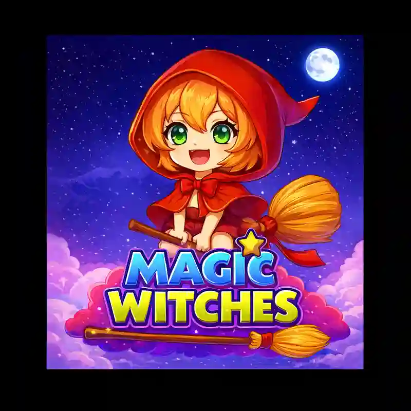 Magic Witches slot game interface at pinoytime casino